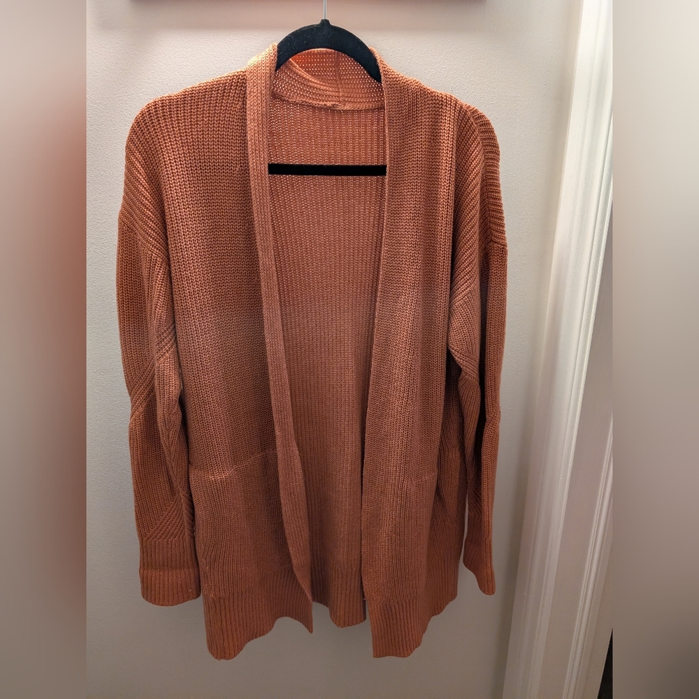 lululemon athletica Open Front Cardigan - Brown